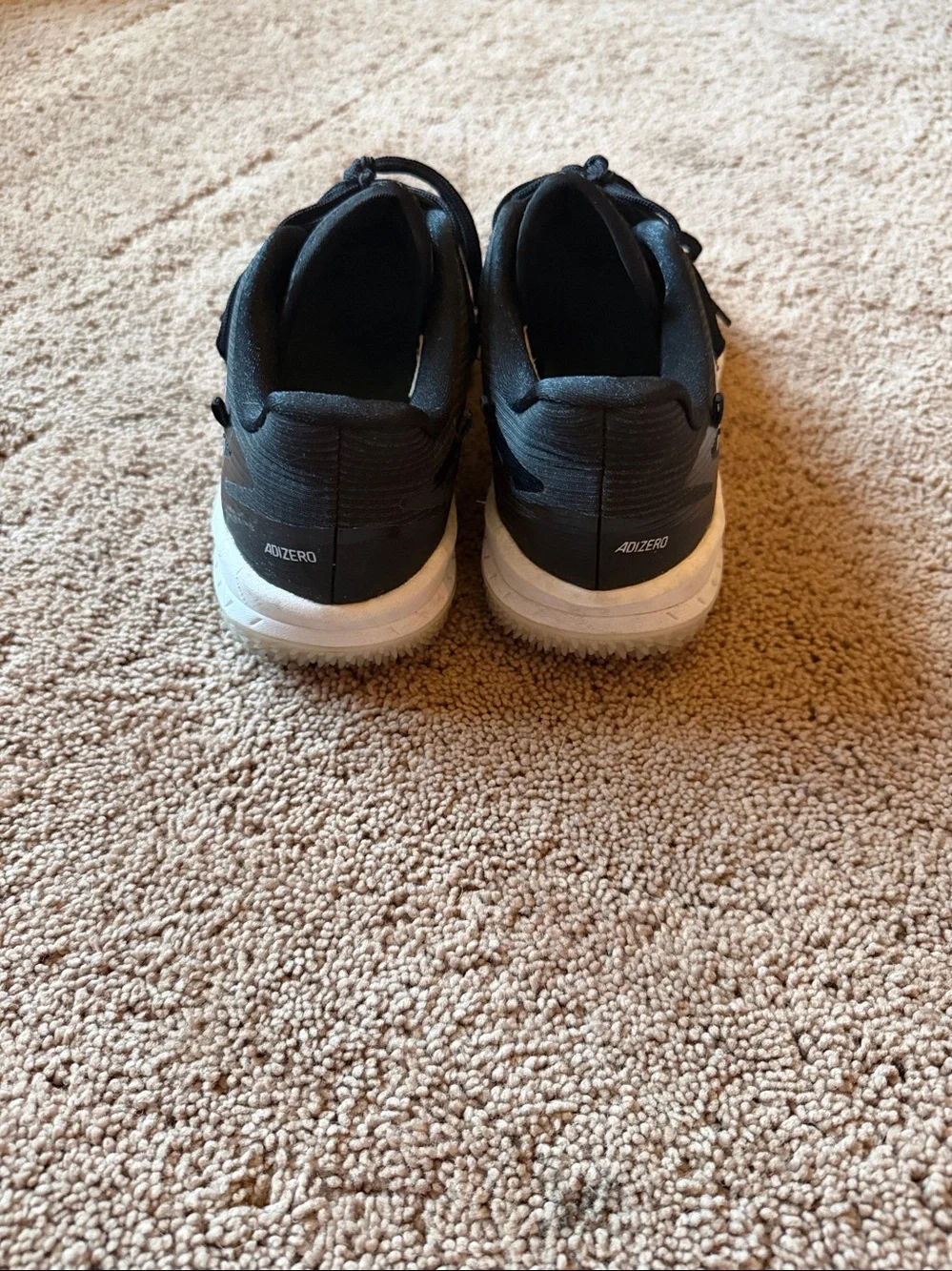 Adidas kids Black Performance Training Shoes/turf shoes